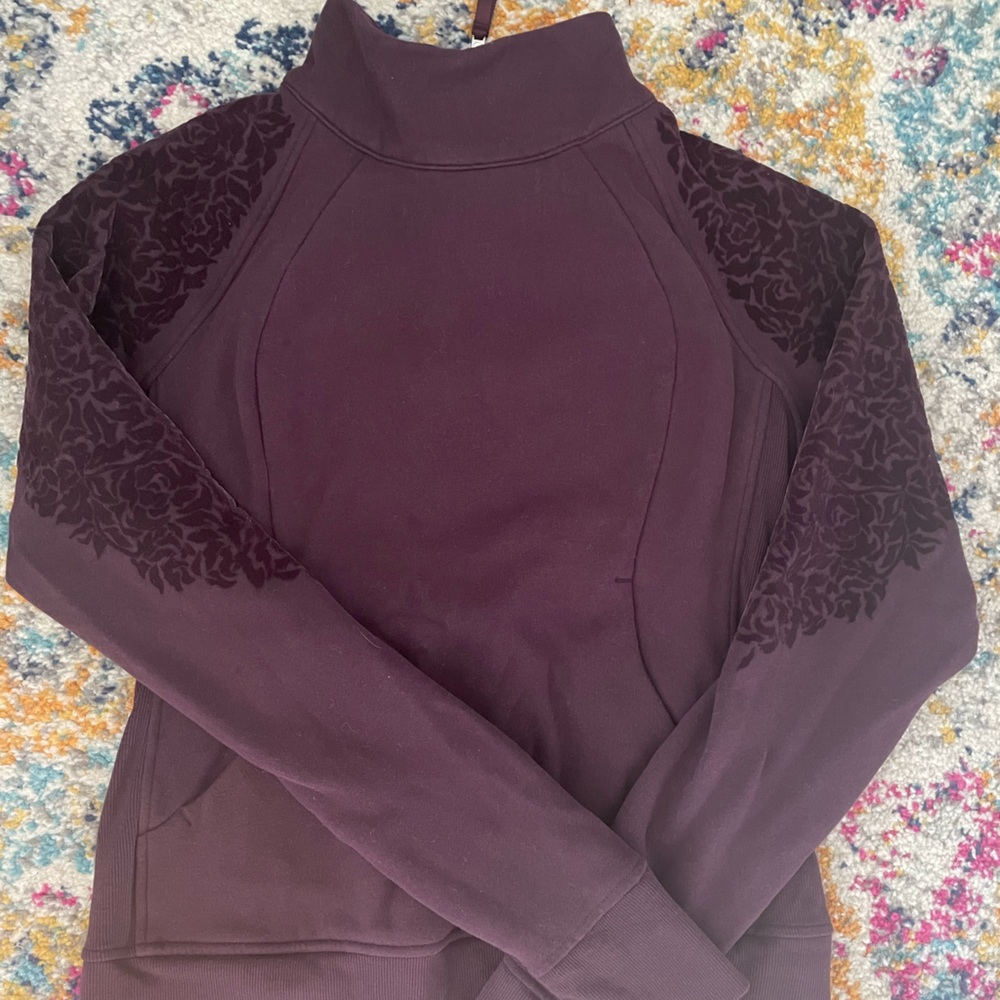 Lululemon Floral Flock Pullover